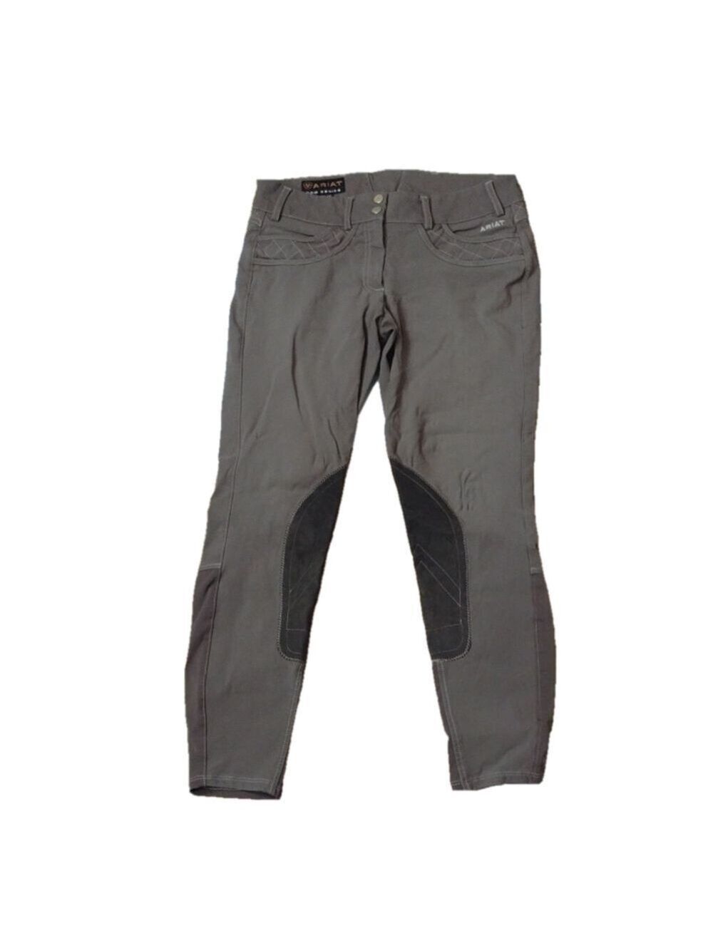 Ariat - women's brown gray pro series riding pants size 26R